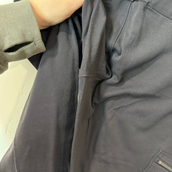 Athleta Women's Pants Leggings Headlands Hybrid Cargo Tight Black 8 Ripstop - Picture 6 of 9